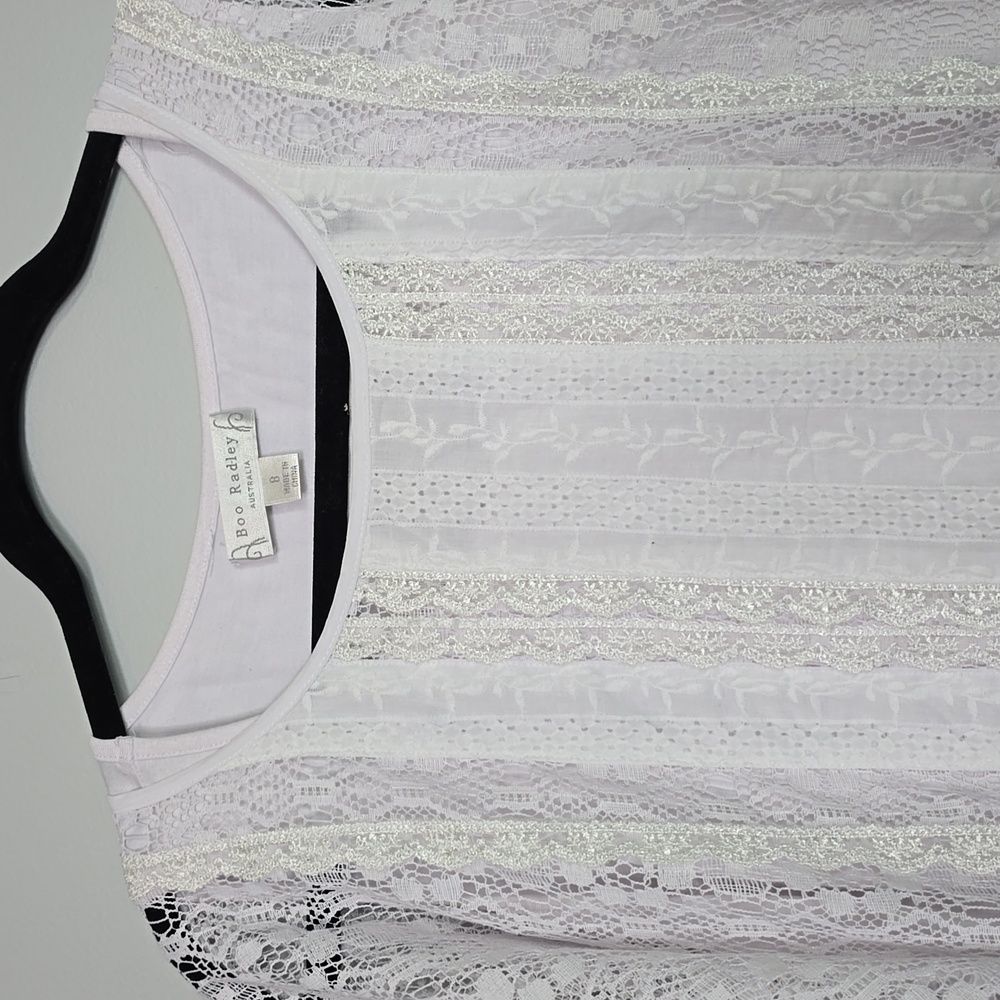 BOO RADLEY LACE TOP - Picture 4 of 8